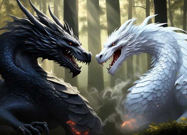 黑龙白龙的故事 黑龙白龙的故事民间故事 黑龙白龙的故事 黑龙白龙的故事民间故事