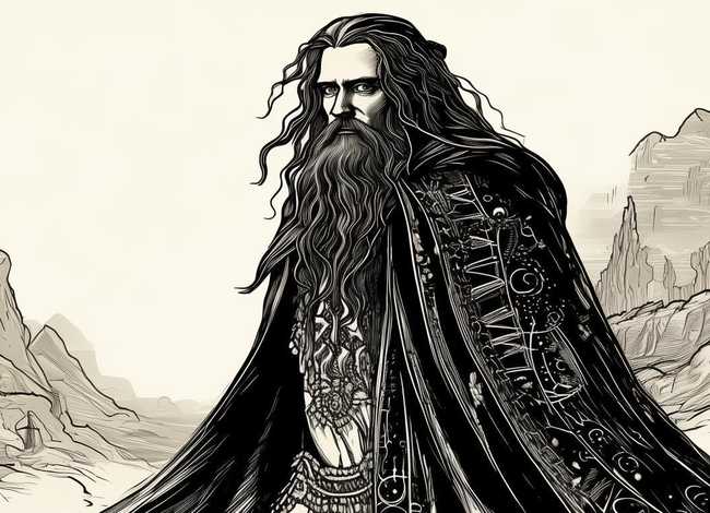 西方神话简笔画，西方神话人物简笔画