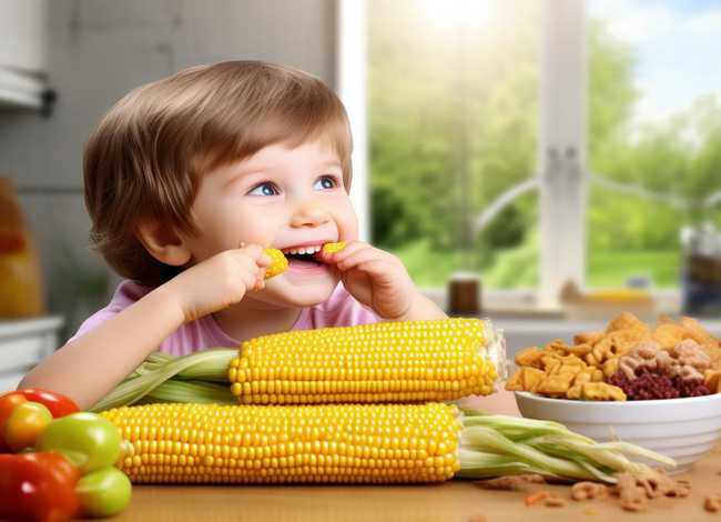 儿童吃玉米的好处与坏处 - 儿童吃玉米的好处与坏处图片