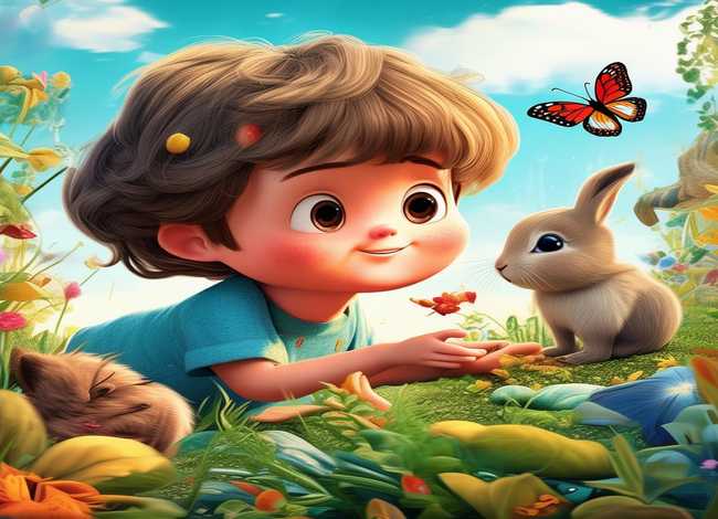 学会感恩的故事儿童 - 学会感恩的幼儿故事