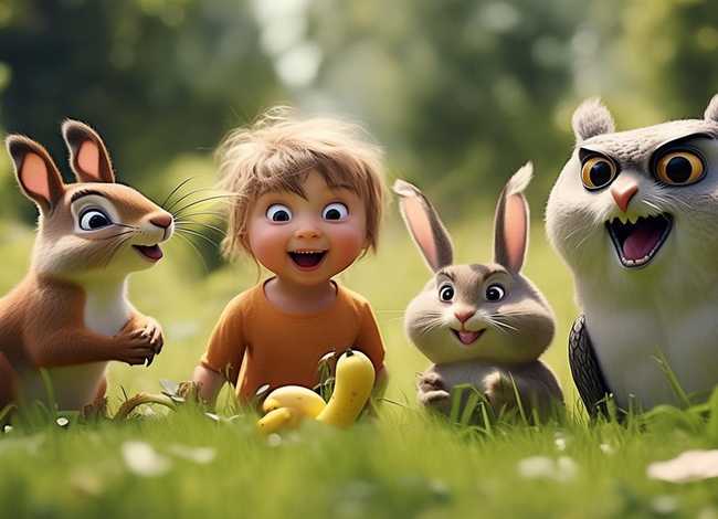 儿童动物笑话段子（儿童动物笑话段子搞笑）