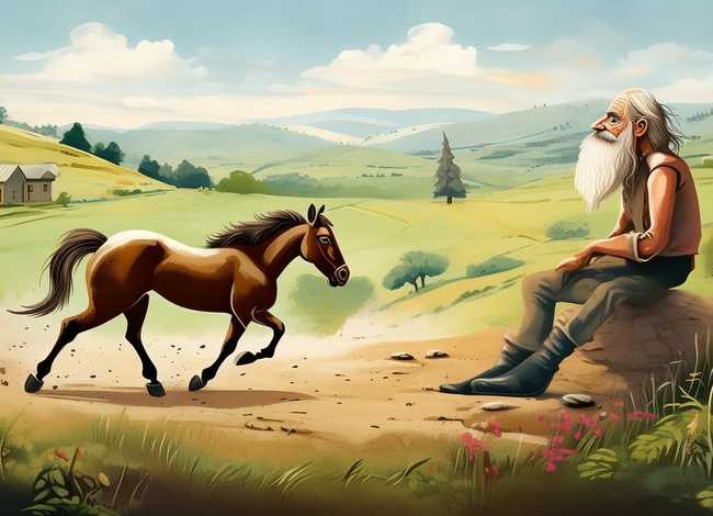 塞翁失马故事儿童故事视频（塞翁失马的故事和寓意视频）