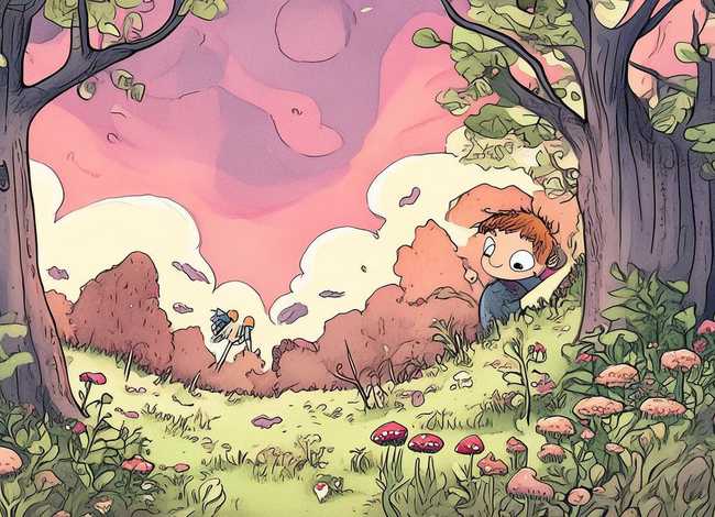 大自然的故事儿童画、播放大自然的故事