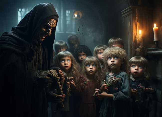 儿童吓人可怕的故事（幼儿吓人的故事）