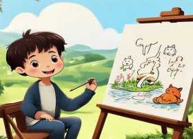 成语故事画画简单点（成语故事画画简单点怎么画）
