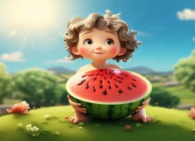 西瓜的故事儿童，西瓜的幼儿故事