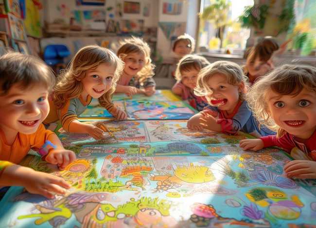 儿童故事简笔画 - 绘画故事绘本幼儿园