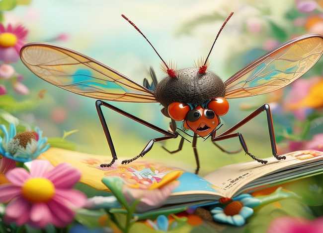 儿童故事绘本完整版蚊子、蚊子的绘本故事
