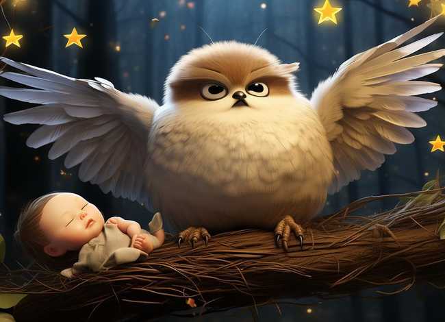 儿童故事猫头鹰的故事（幼儿睡前故事猫头鹰的故事）
