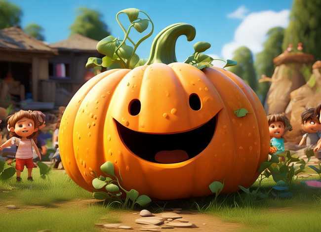 儿童故事好吃的南瓜；关于南瓜的幼儿故事短的