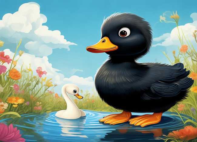 儿童有声读物丑小鸭课文录音全文；幼儿有声读物丑小鸭