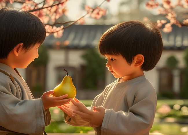 孔融让梨的故事全集 孔融让梨简单的故事