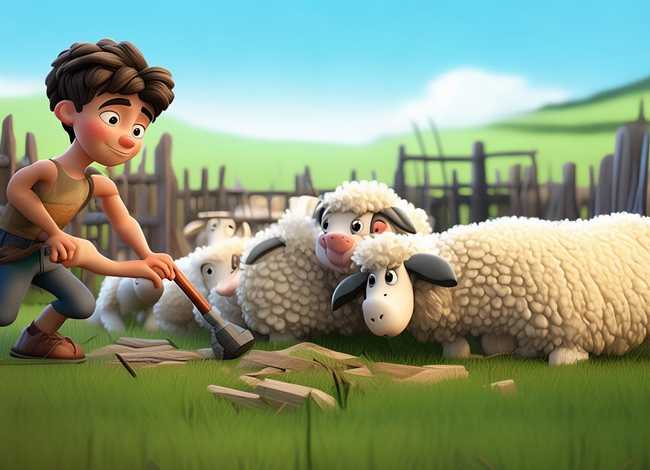 亡羊补牢儿童寓言故事，亡羊补牢的寓言故事视频播放