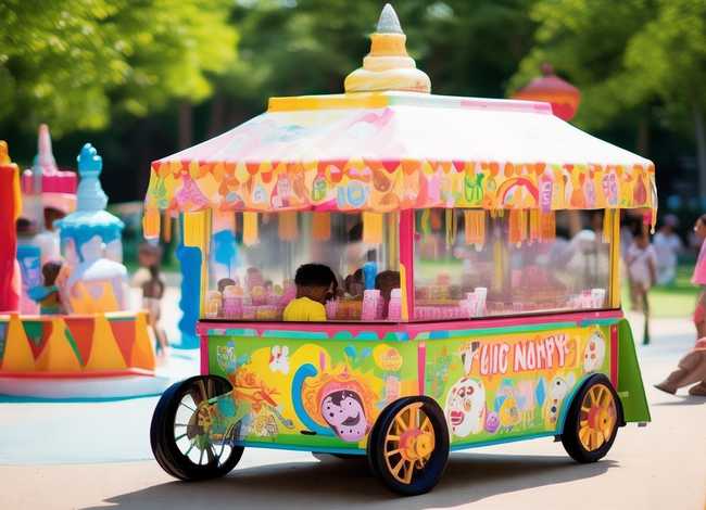 儿童冰淇淋车视频、儿童手工冰淇淋车怎样制作