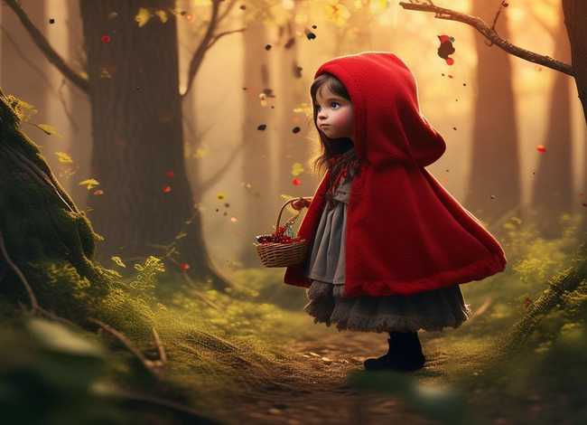 儿童故事小红帽三分钟；小红帽的故事三分钟