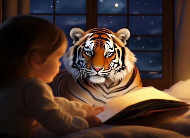 老虎和外婆的故事儿童睡前（老虎睡前故事老虎和外婆的故事）