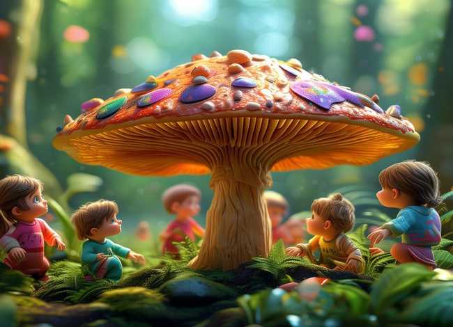 关于蘑菇的幼儿故事；关于蘑菇的幼儿故事简短