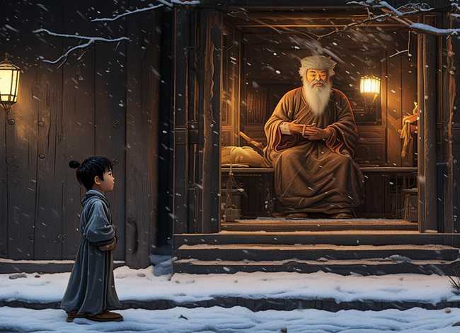 程门立雪的故事故事，《程门立雪》的故事