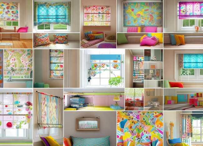 儿童罗马帘图片效果图 - 儿童罗马帘图片效果图大全