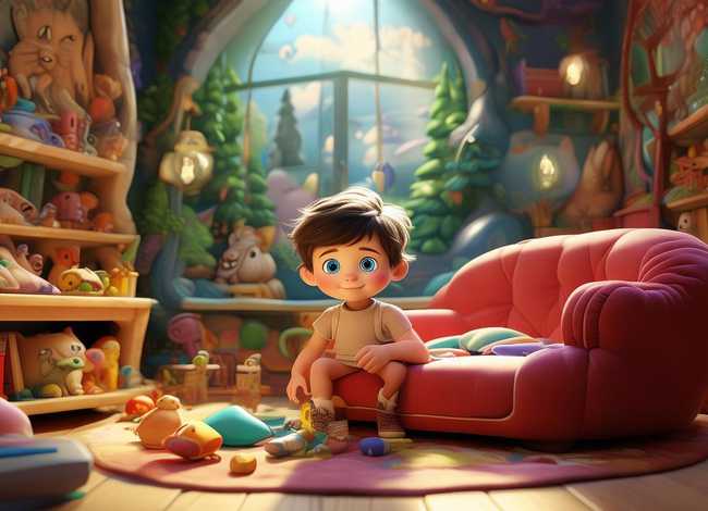 我的宝贝儿童故事，我的小宝贝背景故事