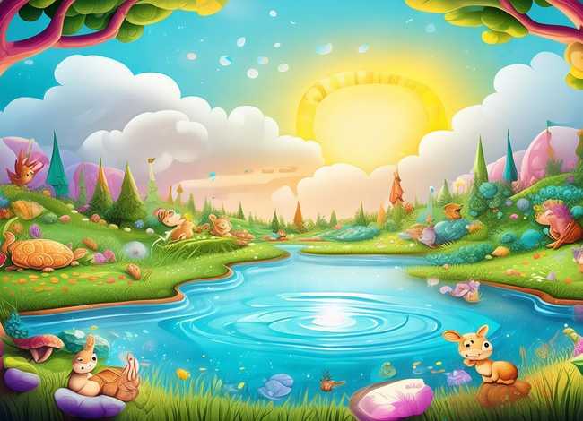 幼儿故事背景视频 幼儿故事背景视频素材