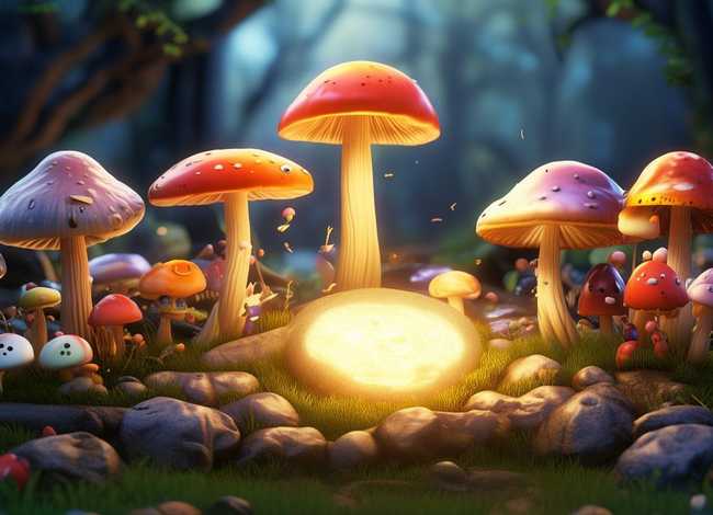 蘑菇绘本小故事；蘑菇绘本小故事图片