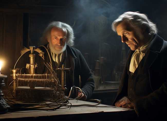 法拉第和戴维的故事，法拉第与戴维的故事