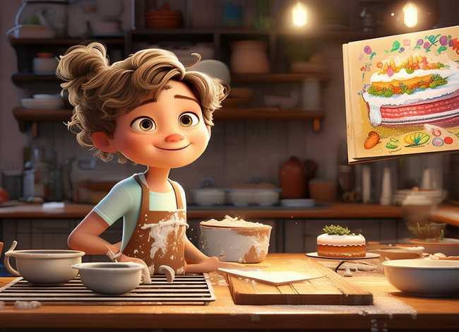 蛋糕绘本故事 - 关于做蛋糕的绘本故事
