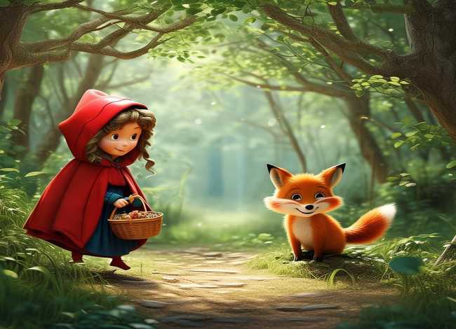 儿童故事小红帽视频 - 幼儿故事小红帽的故事视频