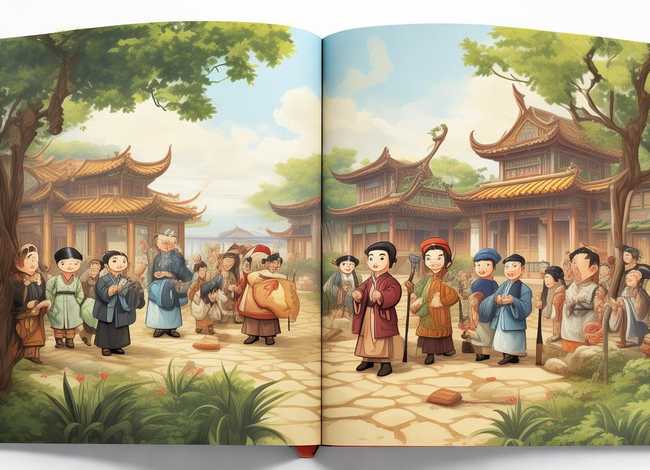 成语故事连环画儿童版 成语故事连环画6张