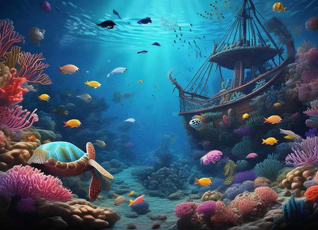 海底的故事 绘本 - 海底的故事 绘本 英文名