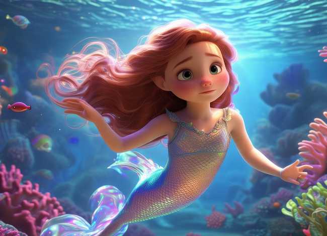 美人鱼儿童故事 - 少儿美人鱼故事