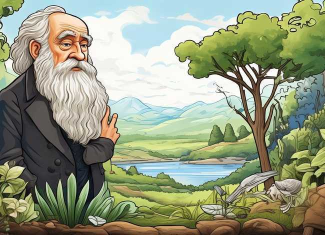 达尔文的故事简单（达尔文的故事简单概括）