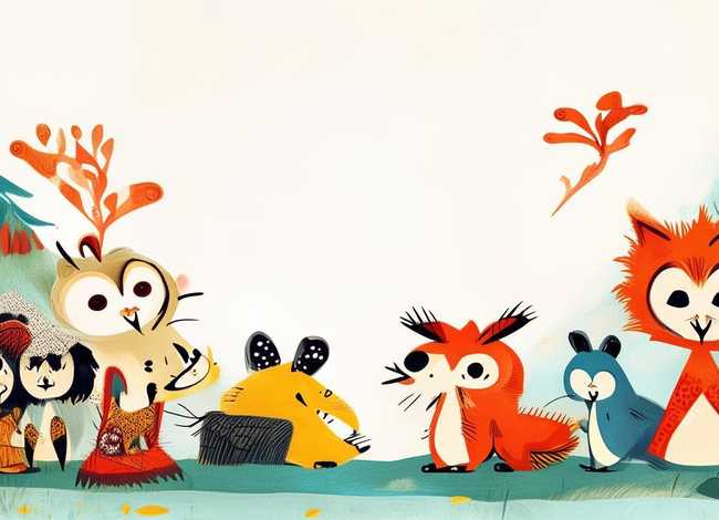 寓言故事主题儿童画、寓言故事主题画简笔画 寓言故事主题儿童画、寓言故事主题画简笔画