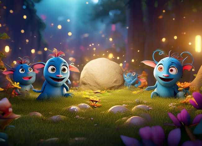 儿童故事蓝精灵语音、蓝精灵音频故事大全