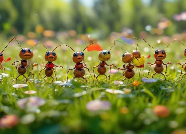 儿童故事懂礼貌的小蚂蚁 - 懂礼貌的幼儿小故事