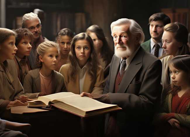 尊师故事；10个简短名人尊师故事