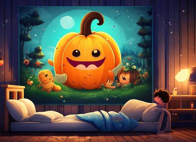 南瓜故事睡前儿童书（睡前小故事南瓜巨人）