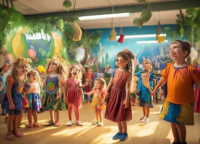 适合团体表演的儿童故事 - 适合集体表演的故事