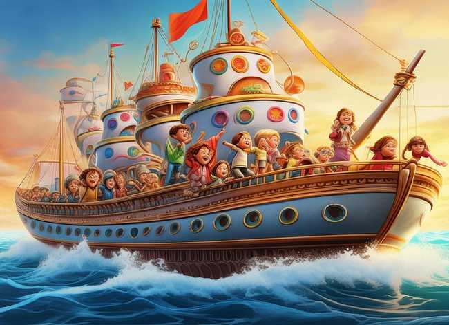 游轮的故事儿童、游轮的故事绘本 游轮的故事儿童、游轮的故事绘本