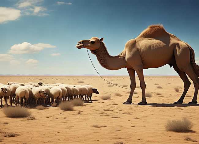 骆驼和羊的故事 骆驼和羊的故事原文