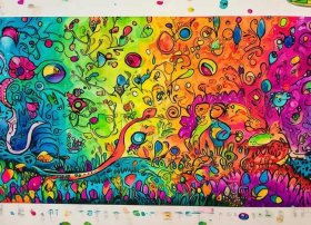 儿童创意水粉画简介（儿童创意水粉画简介文案）