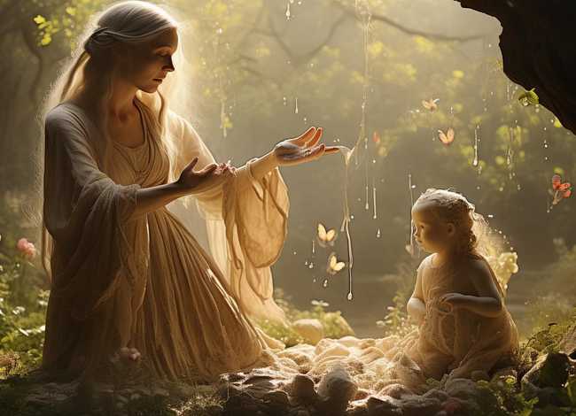 儿童故事女娲造人的神话故事（幼儿神话故事女娲造人）