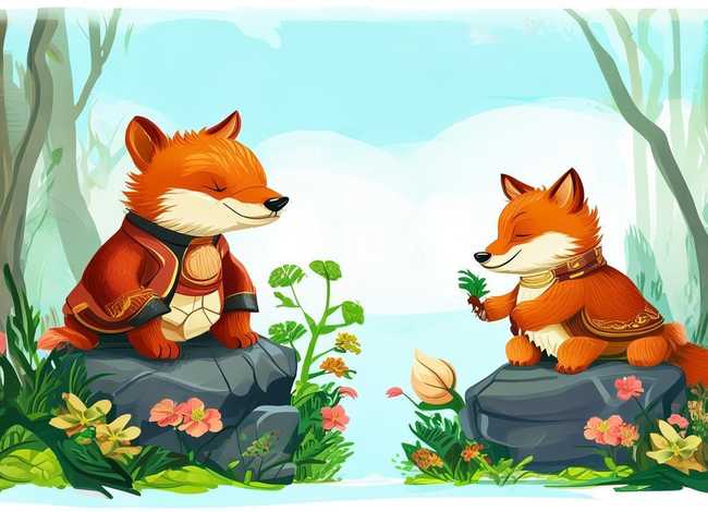 中国古代寓言故事创意儿童画（《中国古代寓言故事》怎么画？）