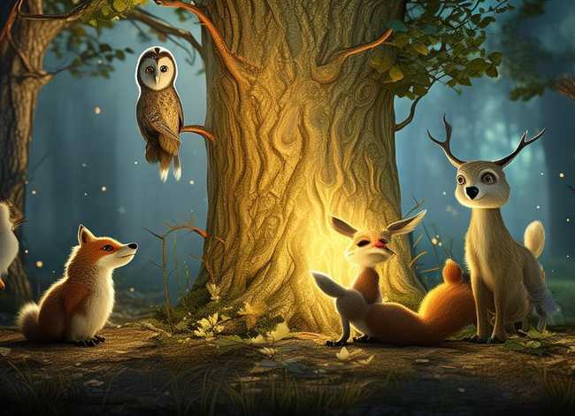 动物的童话故事251字作文；动物的童话作文250字