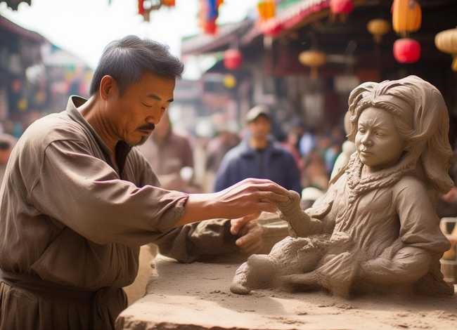 泥人张的故事节选、泥人张的故事情节