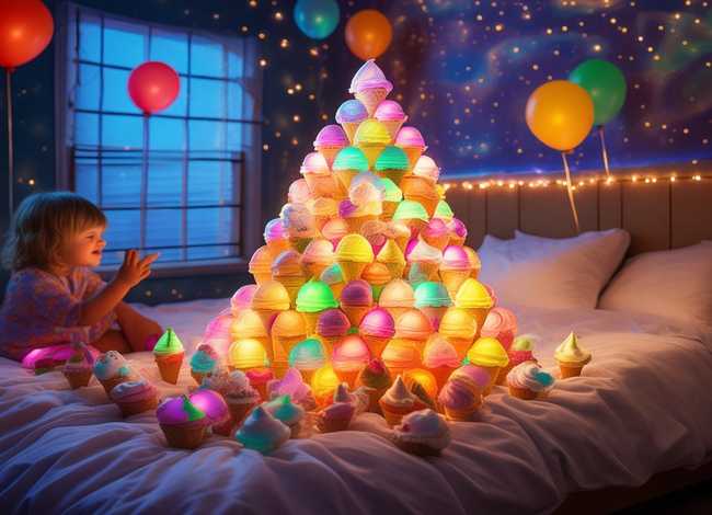 儿童睡前故事100个冰淇淋（100个冰淇淋的故事）