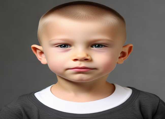 儿童发型男孩短发寸头、儿童发型男孩短发寸头 帅气