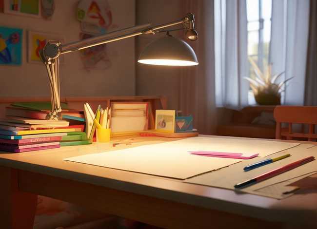 儿童写字台、儿童写字台灯色温多少最好