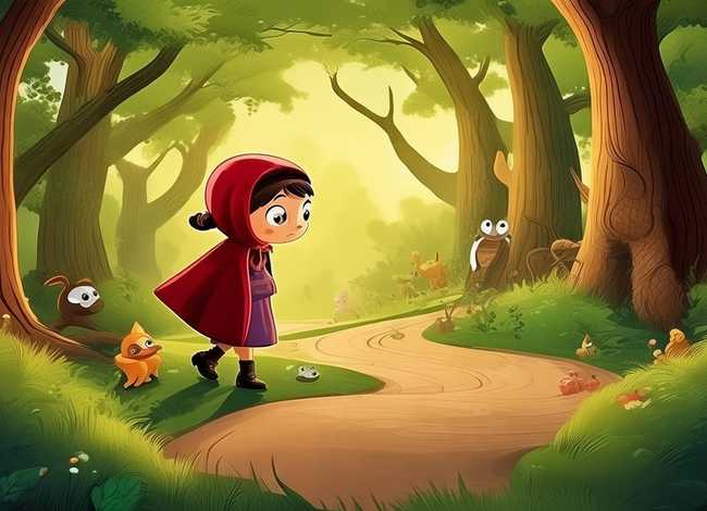 儿童寓言故事100篇小红帽、寓言故事小红帽幼儿睡前故事